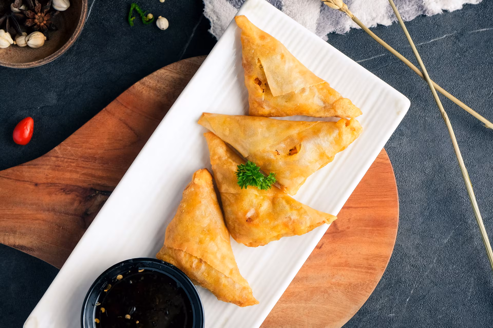 Plain Beef Samosa